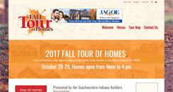 Desktop Screenshot of falltourofhomes.com